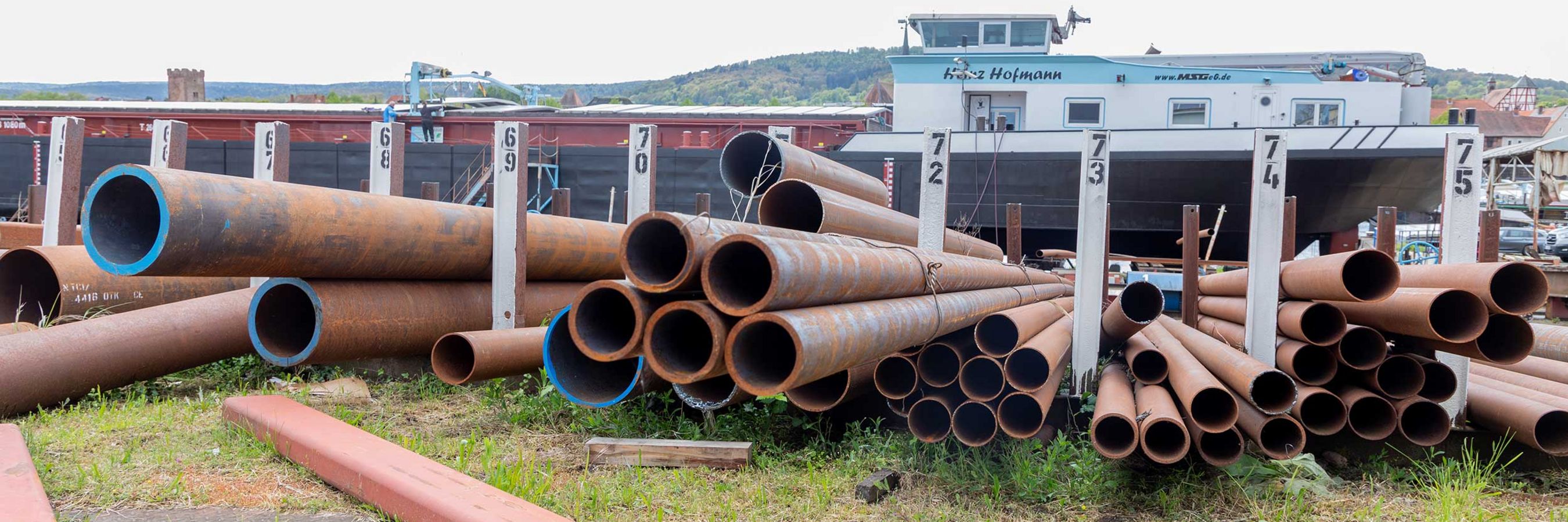 © Felbermayr/Weickinger Detail Leitungen und Rohre für Schiffbau